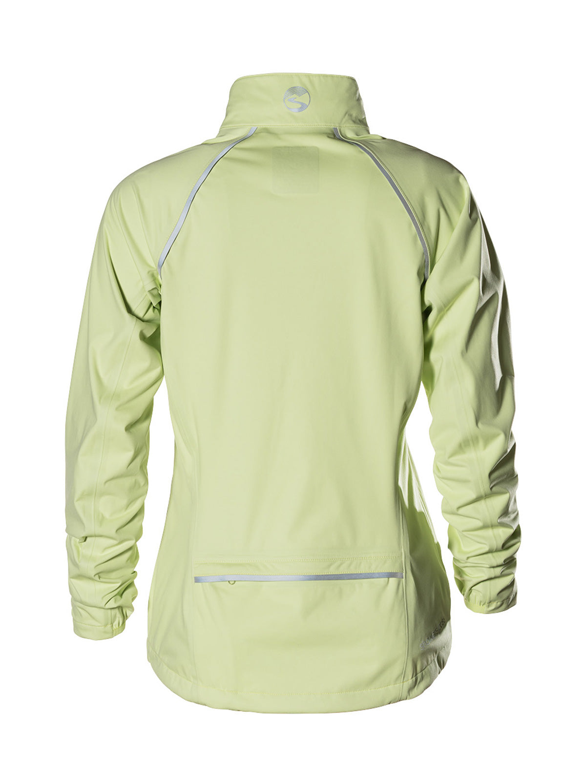Showers Pass Cloudburst Bike Jacket in color || Pear