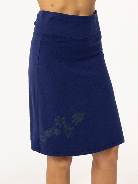 Message Factory Immortelle Skirt in color || Blue