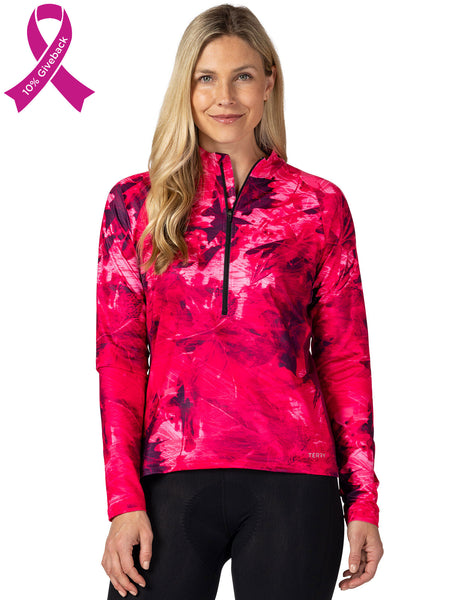 Terry Thermal Bike Jersey in color || Wild Lotus