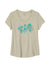 Terry Eco Bike Tee in color || Sand Dollar
