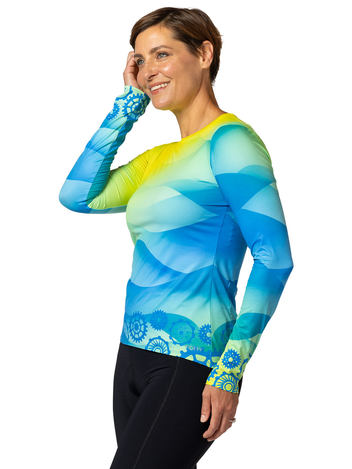 Terry Soleil Long Sleeve Bike Top in color || Gear Wave