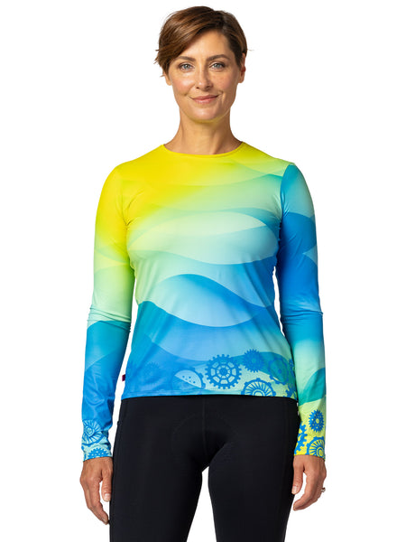 Terry Soleil Long Sleeve Bike Top in color || Gear Wave