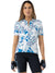 Terry Soleil Short Sleeve Bike Jersey in color || Greek Mosaic