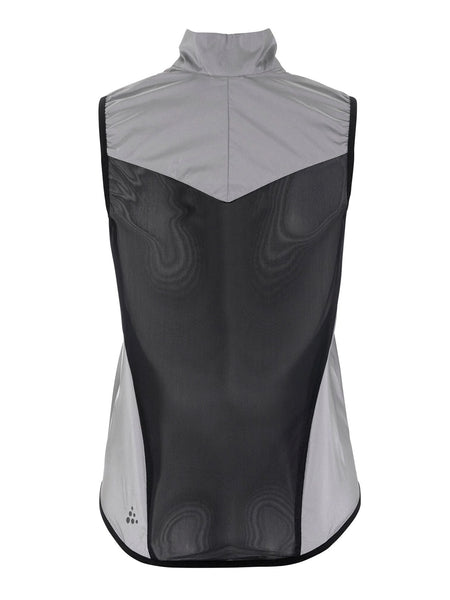 Craft Essence Lumen Wind Bike Vest in color || Silver