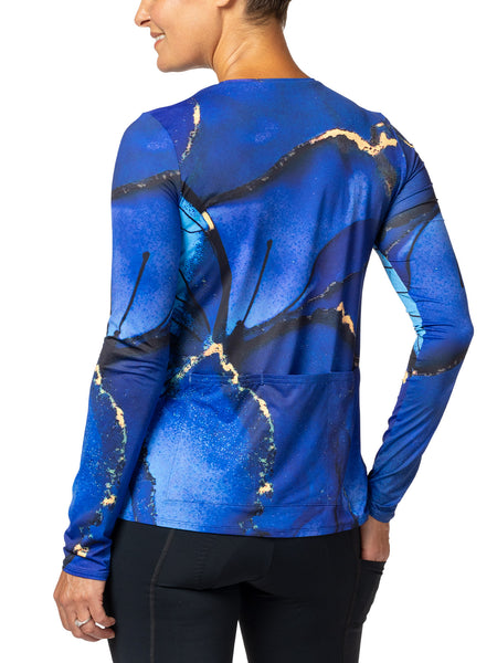 Terry Soleil Flow Long Sleeve Bike Top in color || Cracklewing