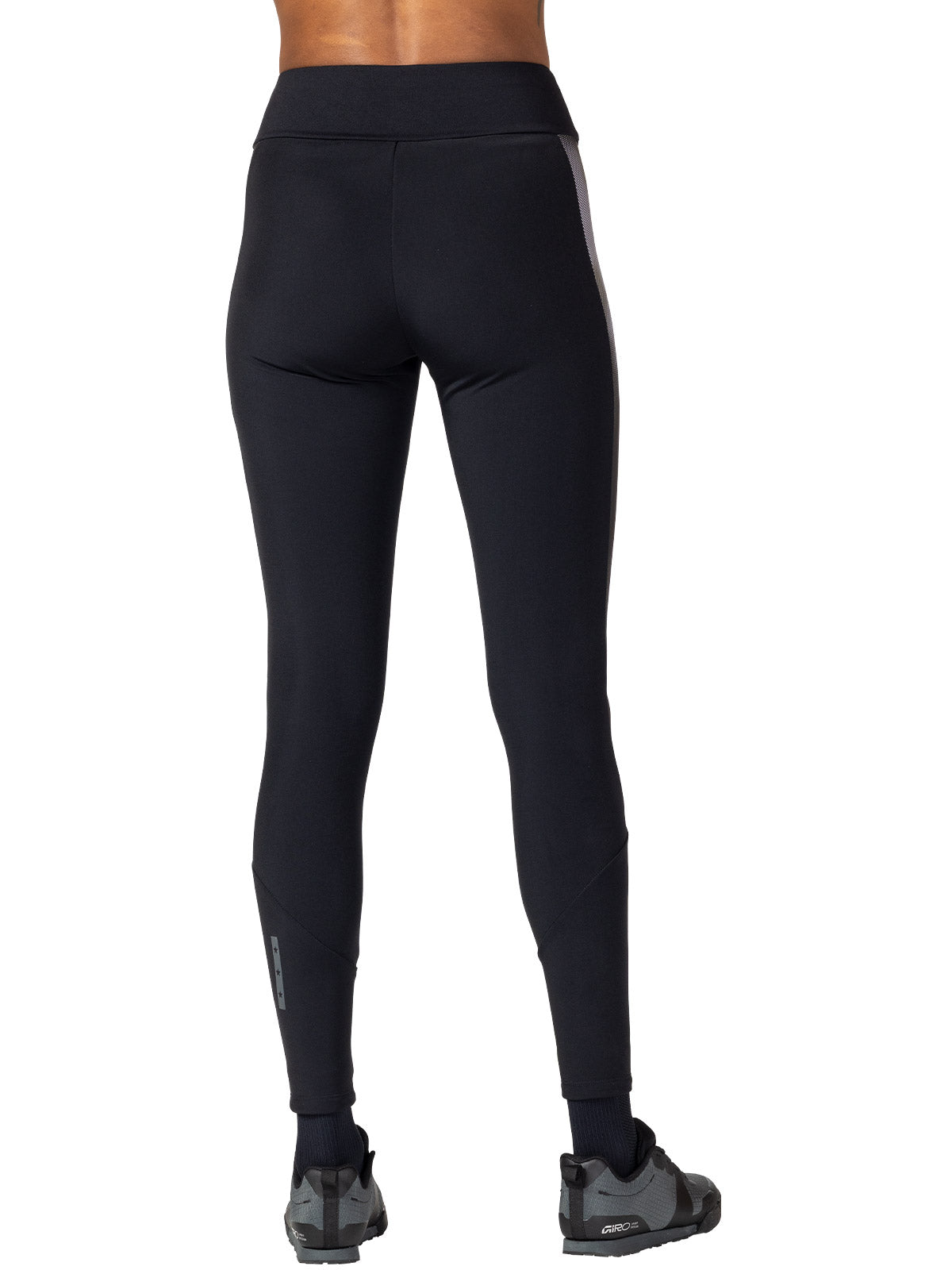 Maloja Rauke Unpadded Tights in color || Deep Black Bloom