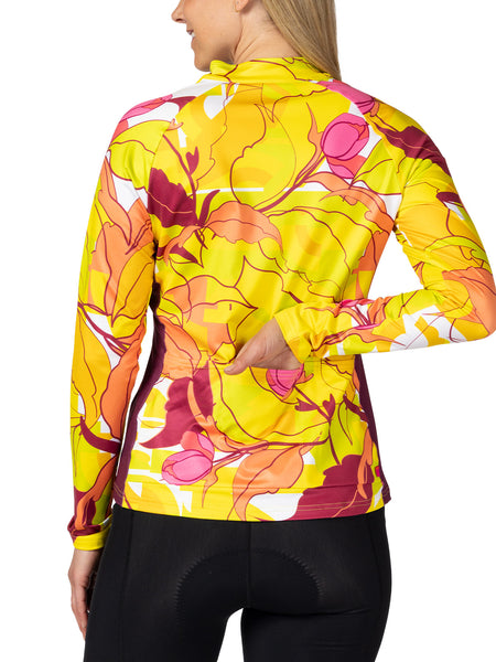 Terry Thermal Full Zip Bike Jersey in color || Colorfall