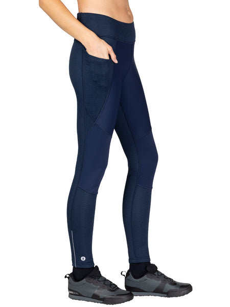 Smartwool Active Fleece Wind Tight in color || Deep Navy