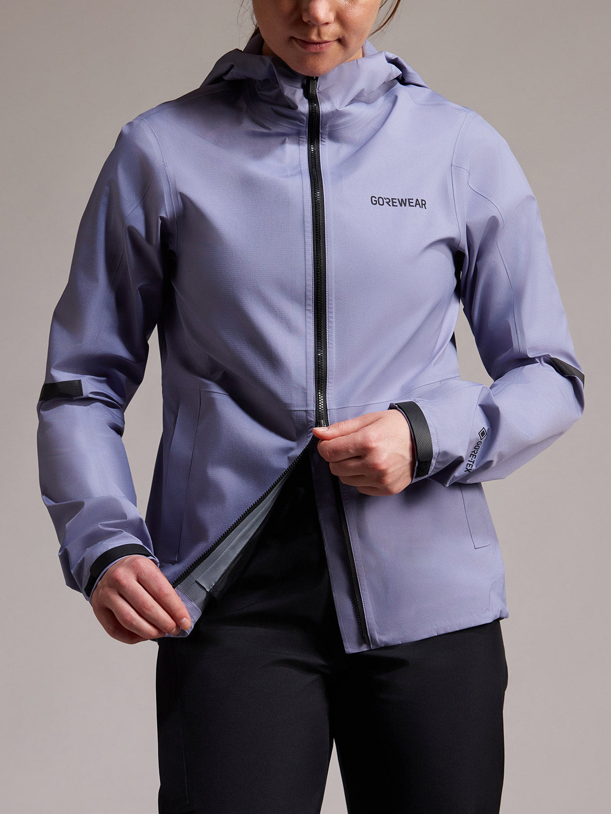 GORE Lupra 2.0 Bike Jacket in color || Amethyst Grey