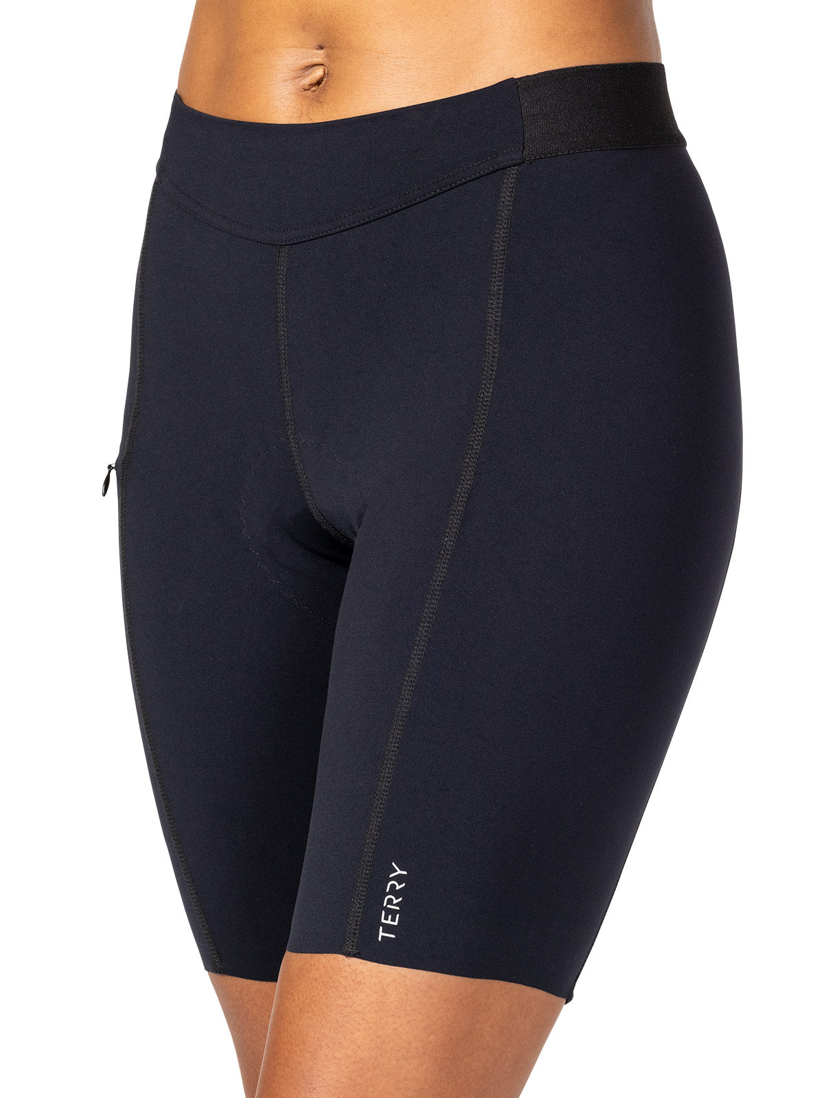 Terry Miss America Bike Short in color || Black