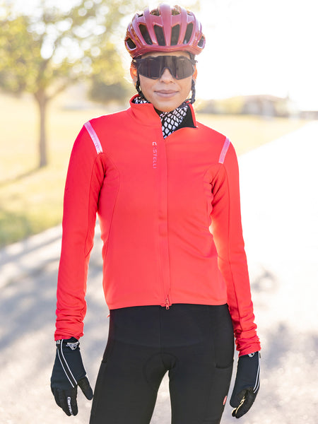 Castelli Perfetto 4 Bike Jacket in color || Hibiscus