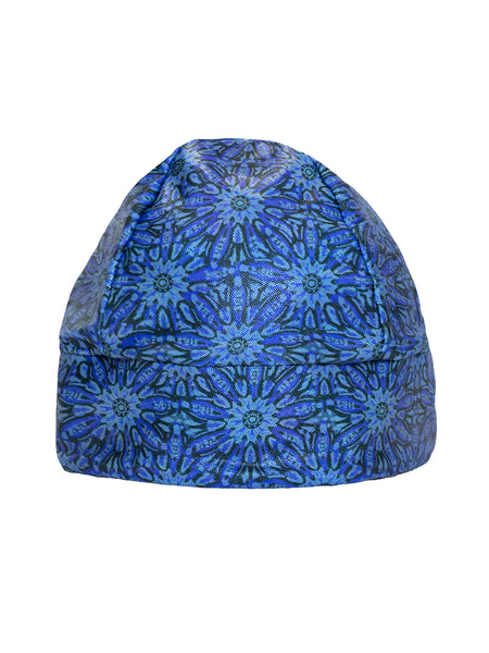 Choucas Glide Ponytail Hat in color || Kalypso Blue