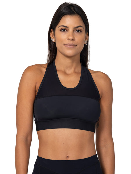 Terry Cyclo Bra in color || Black