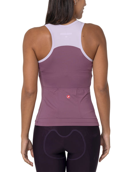 Castelli Sole Bike Top in color || Purple