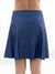 Message Factory Marilyn Jean Skirt in color || Blue Denim