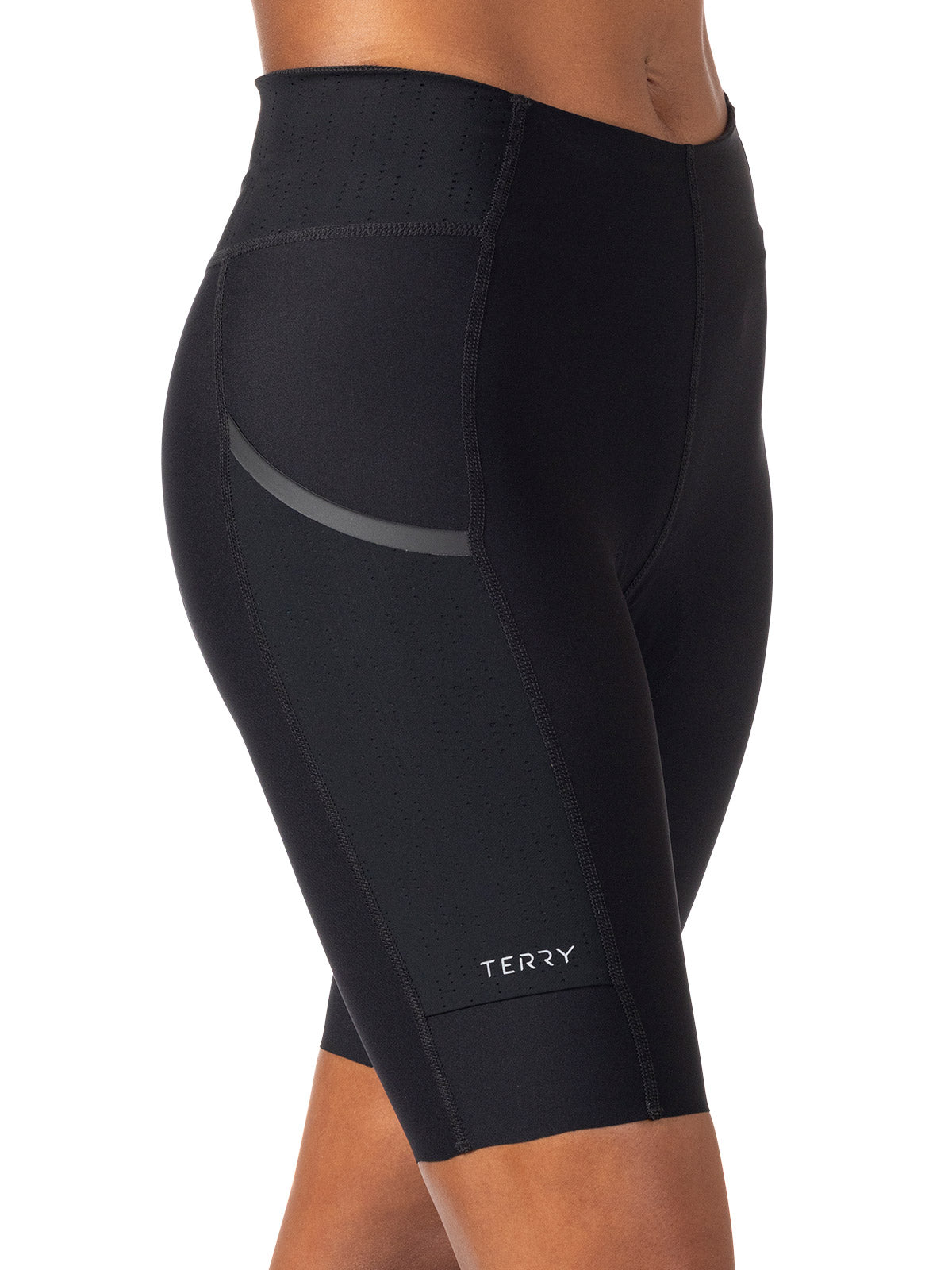 Terry Long Haul Bike Short in color || Black