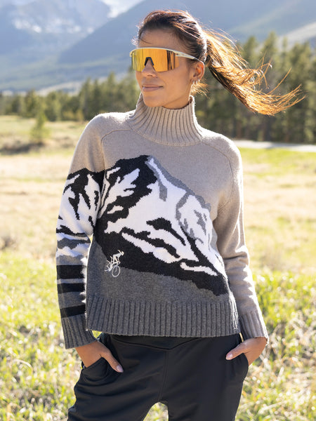 Krimson Klover Skylar Bike Sweater in color || Hill Climb Oat
