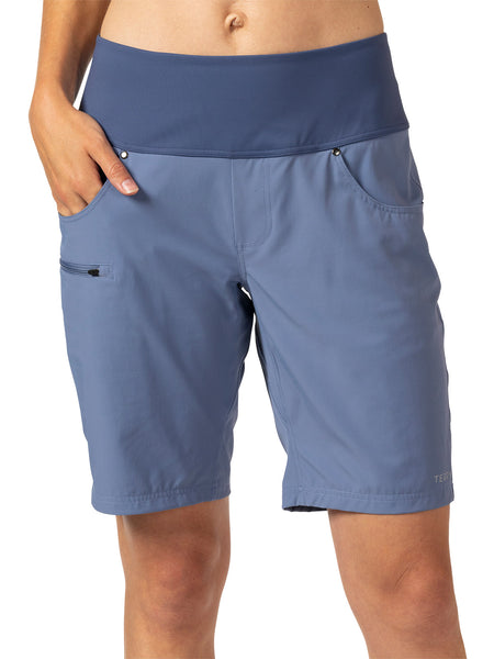 Terry Vista Bike Short in color || Bluestone
