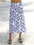 Message Factory Chertsey Skirt in color || Printed Blue