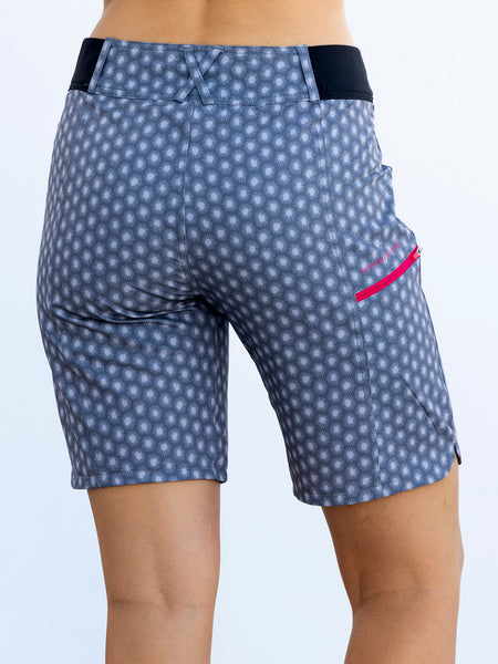 Krimson Klover Sienna 10 Unpadded Baggy Short in color || Sunburst Grey