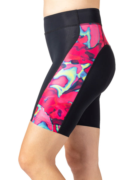 Terry Cyclone Bike Short in color || Black | Inky Pinky