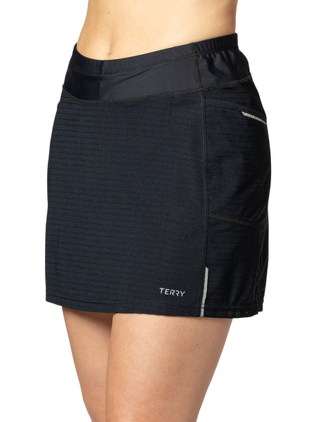 Terry Trixie Mesh Bike Skort in color || Black Mesh