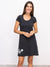 Message Factory Anemone Tunic in color || Noir