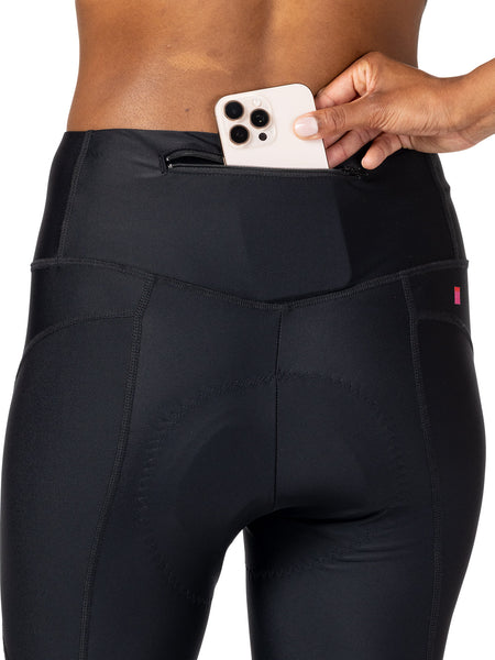 Terry Soleil Bike Capri in color || Black Urban Cadence
