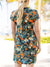 Krimson Klover Cruz Tee Dress in color || Jungle Floral