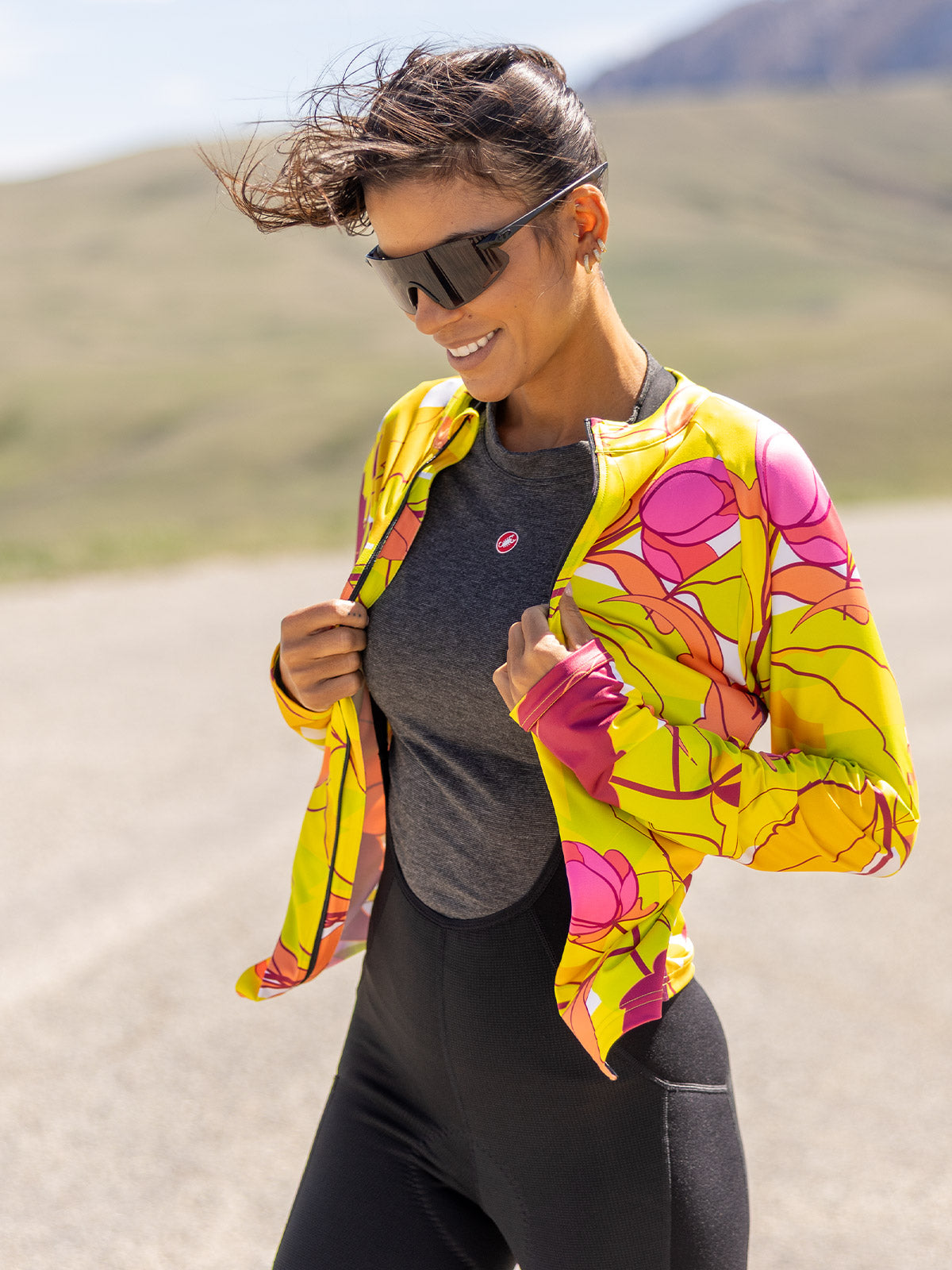 Terry Thermal Full Zip Bike Jersey in color || Colorfall