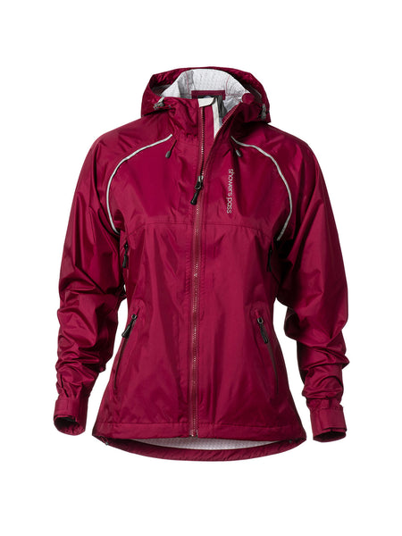 Showers Pass Syncline CC Bike Jacket in color || Berry