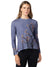 Terry Soleil Free Flow Long Sleeve Top in color || Chain Blossom Dark