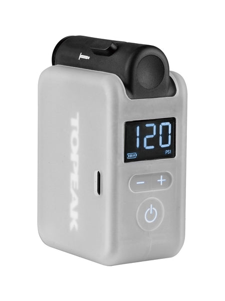Topeak E-Booster Digital Bike Pump in color || Black