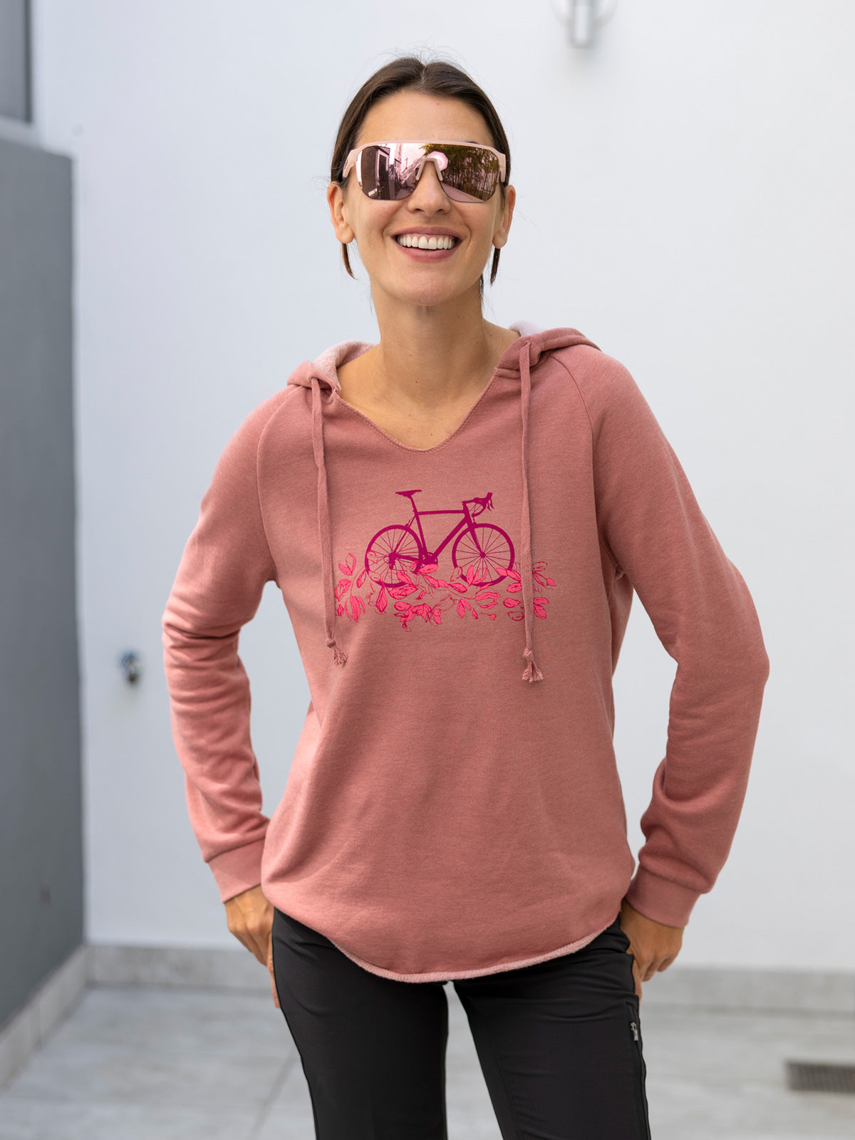 Terry Spring Hoody in color || Sienna