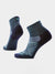 Smartwool Zero Cushion Bike Ankle Socks in color || Twilight Blue