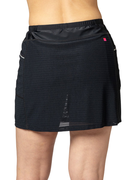 Terry Trixie Mesh Bike Skort in color || Black Mesh