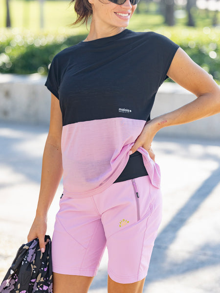 Maloja Badus BikeShort in color || magnolia