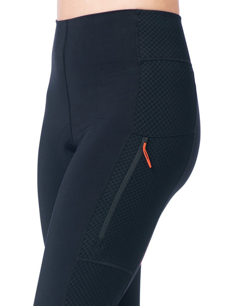 Terry Thermal Gravel Bike Capri in color || Black