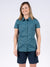 Zoic Teagan Short Sleeve Bike Jersey in color || Night Plaid