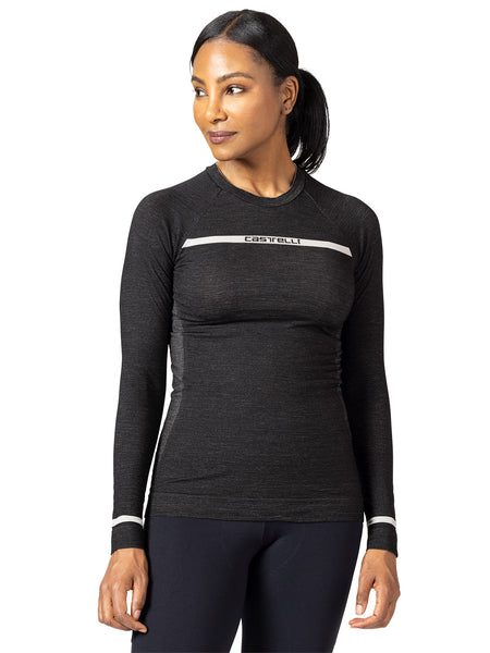 Castelli Merino Seamless Baselayer in color || Black