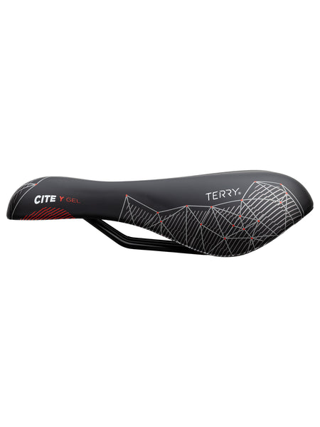 Terry Cite Y Gel Saddle in color || Prism Red