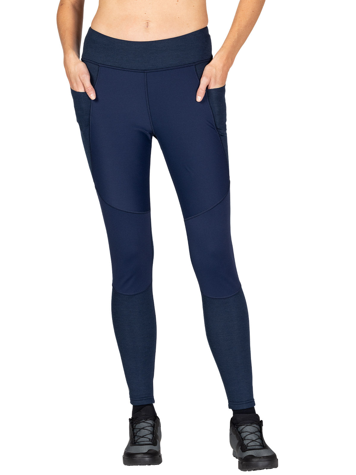 Smartwool Active Fleece Wind Tight in color || Deep Navy