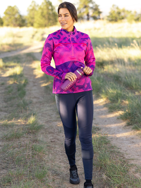 Smartwool Active Fleece Wind Tight in color || Deep Navy