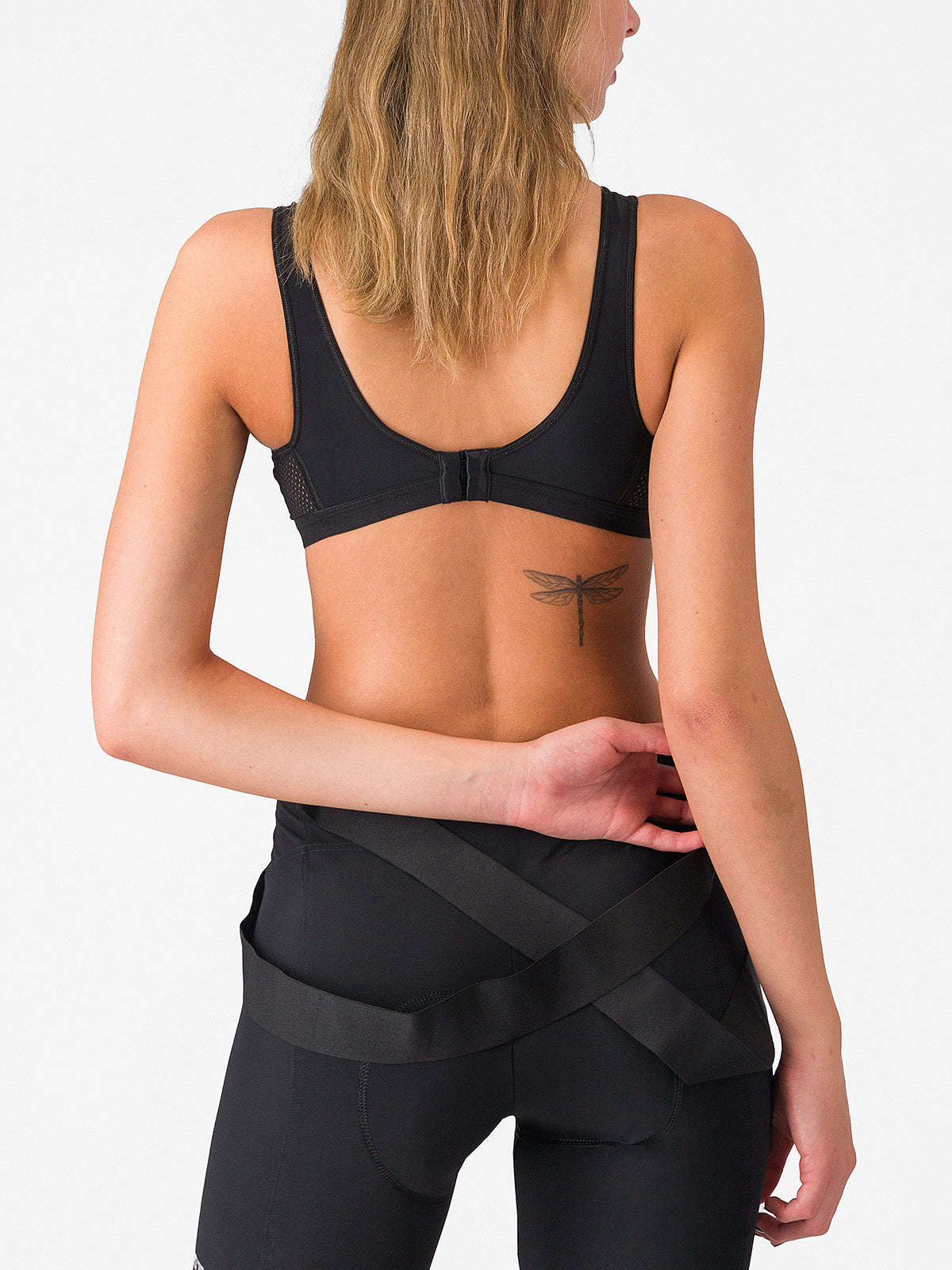 Castelli Rosso Corsa Bike Bra in color || Black