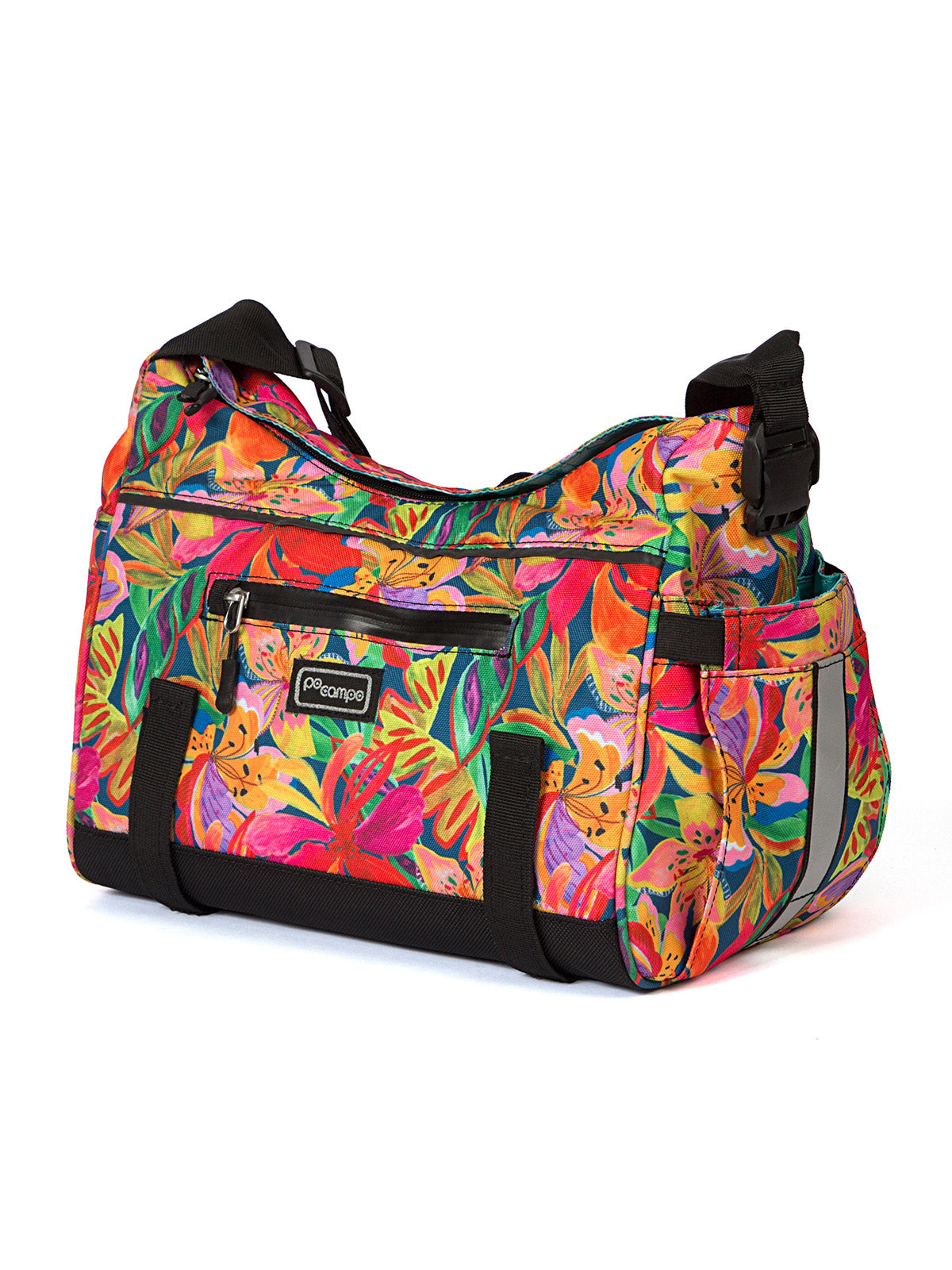 Po Campo Katy Trunk Bike Bag in color || Tropical Nights