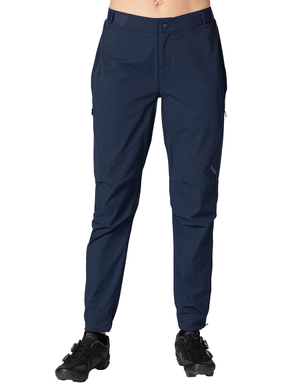Terry Gravel Bike Pant in color || Black Iris