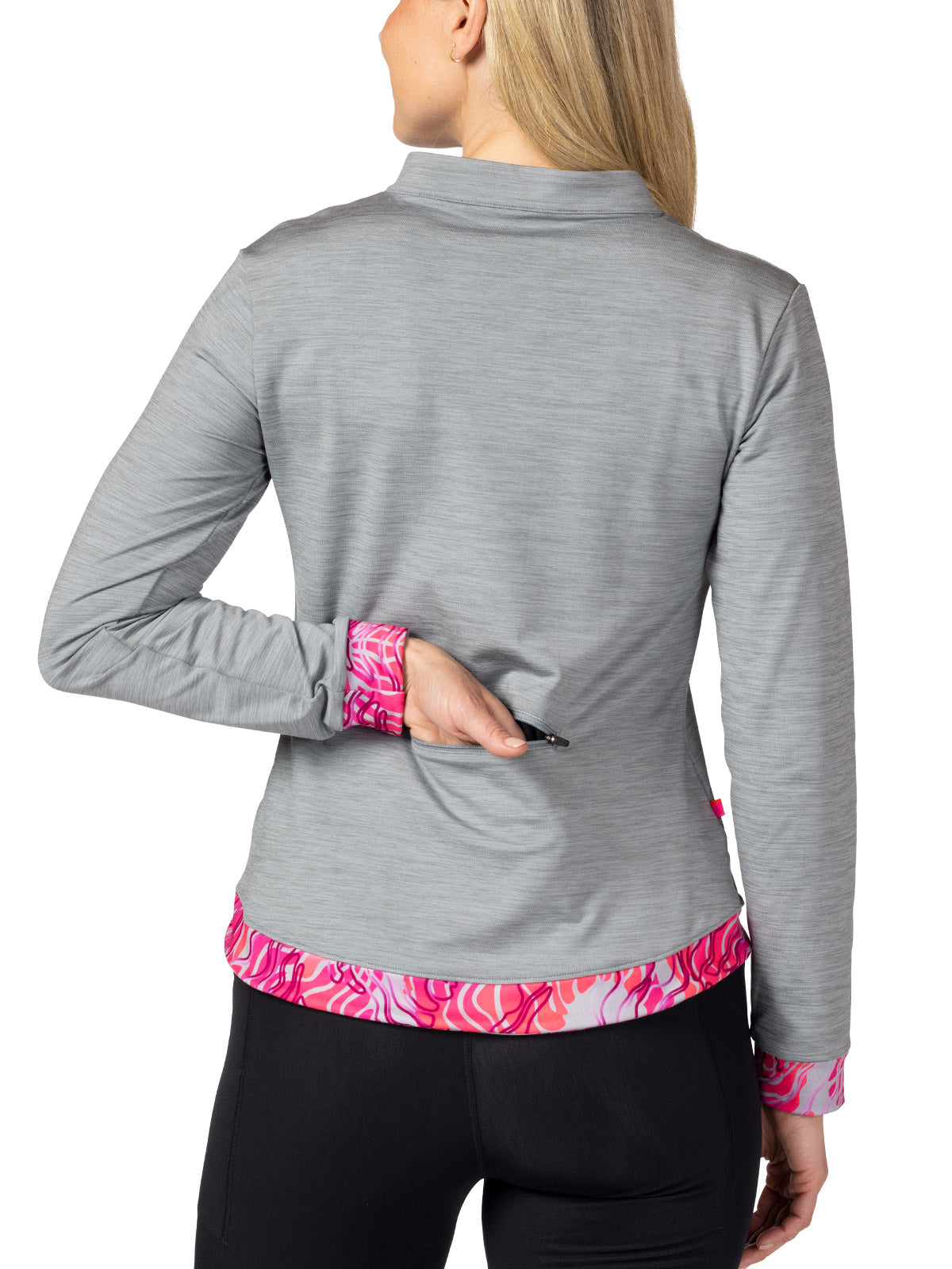 Terry Tulip Bike Jersey Plus in color || Heather Silver